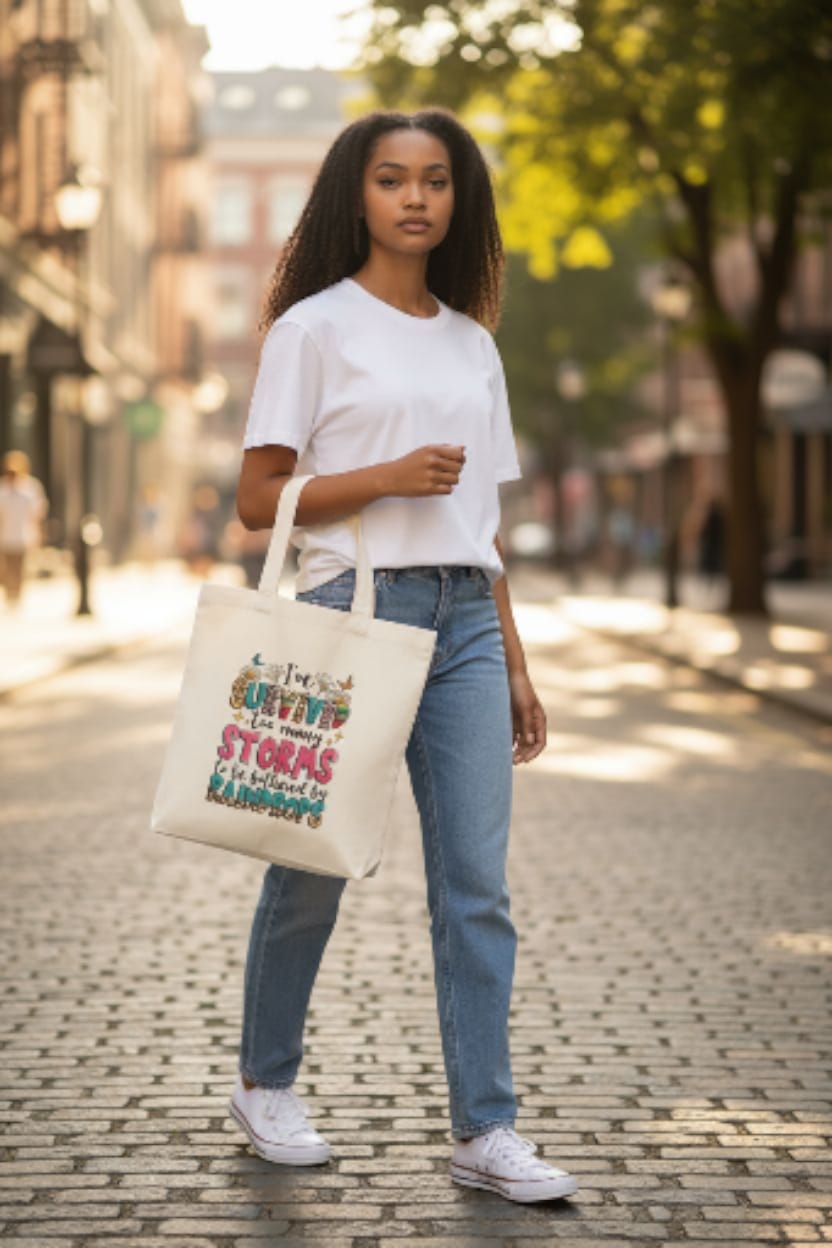 "I Survive!" Tote Bag