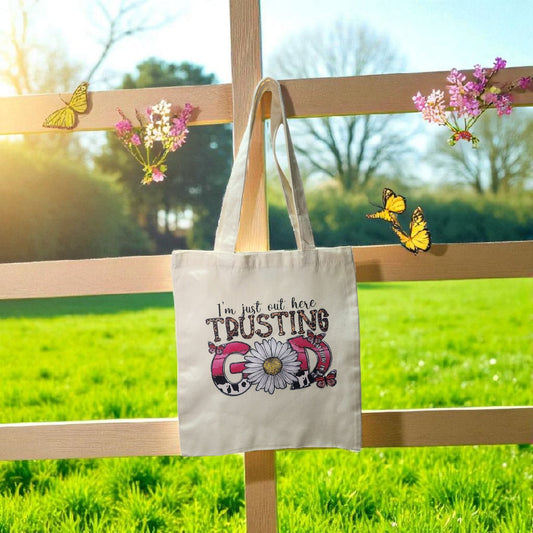 Trusting God Tote Bag