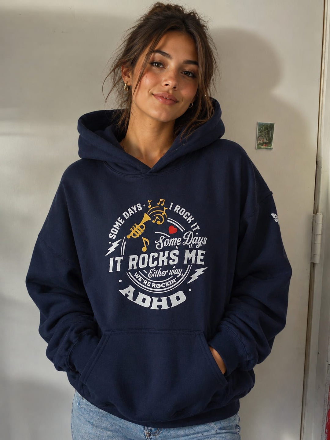 somedays-i-rock-it-somedays-it-rocks-me-adhd-hoodie Navy Blue