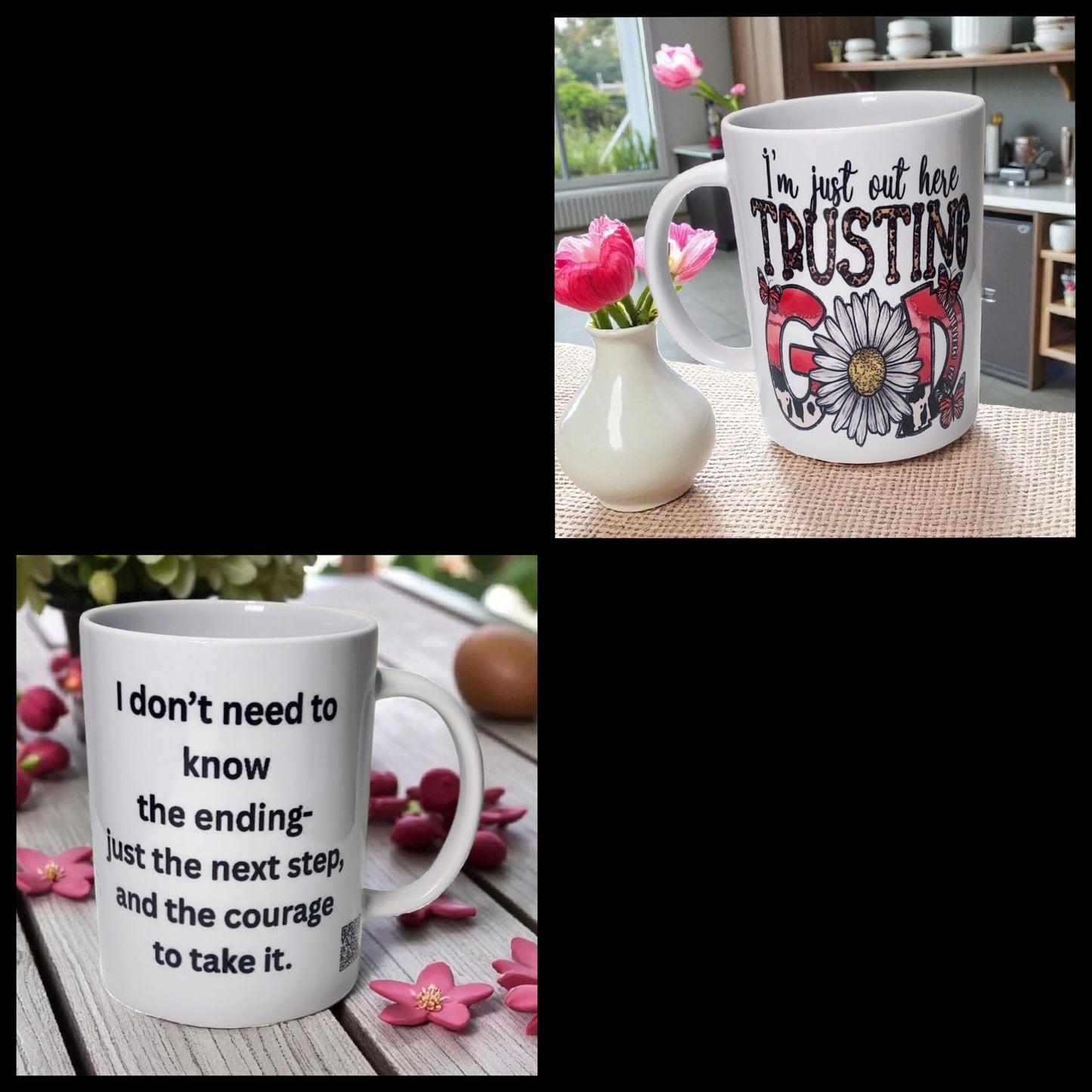 " Trusting God" A daily declaration Mug (Double Sided)
